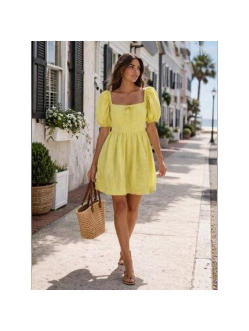 NWOT Camila Coelho Women's Green Dress Size Medium